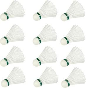 Sporton Sportson Kids Badminton Plastic Shuttle - White