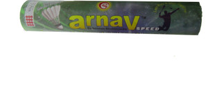 Arnav SPEED Feather Shuttle - White