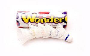 MegaPlay Wonder Plastic Shuttle - White