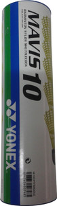 Yonex Mavis 10 Plastic Shuttle - Yellow