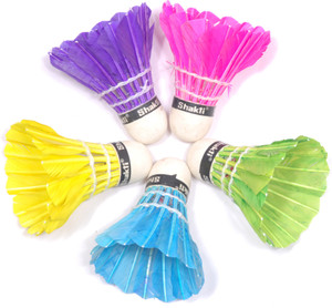 MegaPlay Rainbow Feather Shuttle - Multicolor