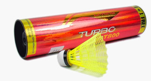 Li-Ning Turbo T800 Nylon Shuttle - Yellow