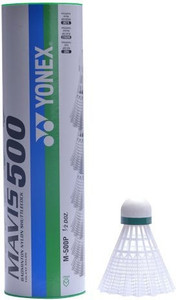 Yonex Mavis 500 Nylon Shuttle - White