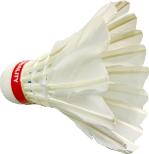 Metro Sports Finest Quality Feather Shuttle - White
