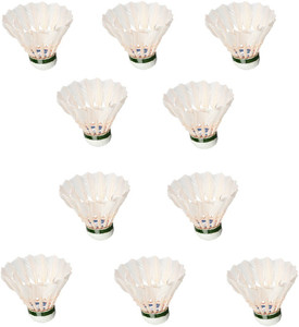 Kamachi White Diamond Feather Shuttle - Multicolor