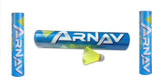 Arnav A1 Plastic Shuttle - Yellow