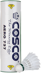 Cosco Aero-737 Plastic Shuttle - White
