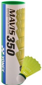 Yonex MAVIS 350 - Green Cap Nylon Shuttle - Multicolor