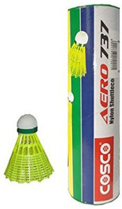 Cosco Aero 737 Yellow Shuttle Cock Nylon Shuttle - Yellow