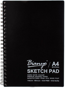 Bianyo Artist Quality Acid Free A4 Size 110 GSM Sketch Pad