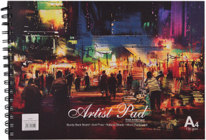 Atlas A4 130gsm Artist Sketch Pad
