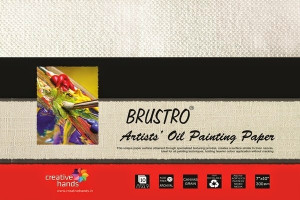 Brustro Artists Oil Painting Papers 300 gsm 7 x 10 inch Sketch Pad