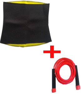 Instafit Hot Waist Shaper Belt With Free Freestyle Skipping Rope