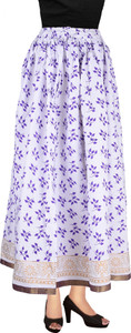 Magnus Printed Women's Regular Multicolor Skirt