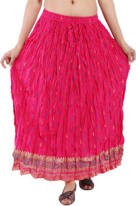 Magnus Printed Women's Regular Pink Skirt