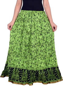 Magnus Printed Women's Wrap Around Multicolor Skirt