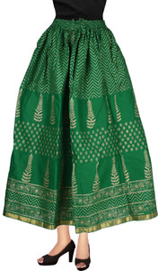 Magnus Printed Women Regular Multicolor Skirt