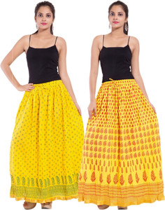 Magnus Printed Women's Regular Multicolor Skirt