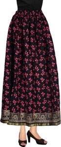 Magnus Printed Women's Regular Multicolor Skirt