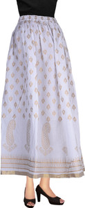 Magnus Printed Women's Regular Multicolor Skirt