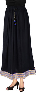 Magnus Solid Women's Regular Multicolor Skirt
