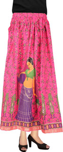 Magnus Printed Women's Regular Multicolor Skirt