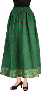 Magnus Printed Women's Regular Multicolor Skirt