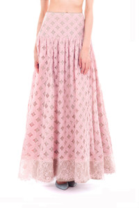 Forever 9teen Solid Women's Layered Pink Skirt