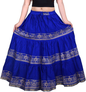 Decot Paradise Printed Women's Regular Multicolor Skirt