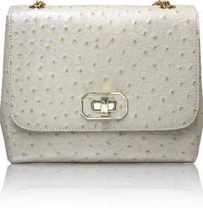 La Roma Women White Genuine Leather Sling Bag Best Price In India La Roma Women White Genuine Leather Sling Bag