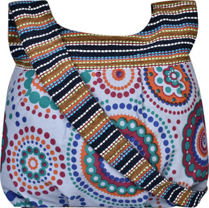 Anekaant Women Multicolor Canvas Hobo
