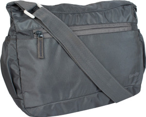 Bendly Grey Sling Bag Smart Foldable Grey 01 Price in India