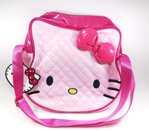 Kidofash Girls Pink Leatherette Tote