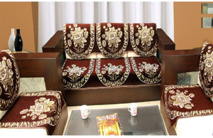 Shifu Jacquard Sofa Cover Multicolour Pack Of 6 Best Price In India Shifu Jacquard Sofa Cover