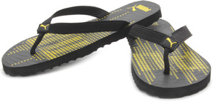 Puma animatrix top black flip flops