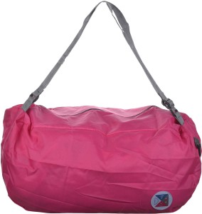 PackNBUY 3 Way Easy To Carry Folding Bag - Hot Pink Color Small Travel Bag