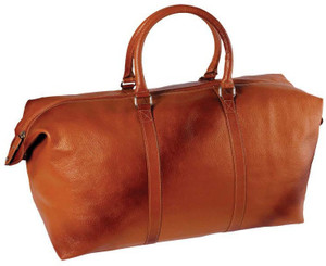 Hide Park Genuine Leather Small Travel Bag