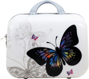 Styler White Butterfly Print Small Travel Bag  - Small