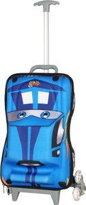 T-Bags 3D Hunter Blue Kid's Trolley Small Travel Bag - Small