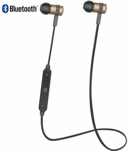 Flipfit Bluetooth Wireless Handfree, Headset, Earphones, Ear Leads, Bluetooth Wireless Earphones, Handsfree (Black) Wireless bluetooth Headphones