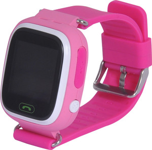 pink smart watch for kids