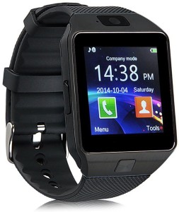 opta dz09pta phone smartwatch(black strap regular) Sim Card and Memory Cards Supported Android and IOS series