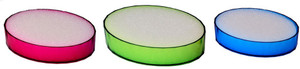 Saura SOAP DISH OVAL WITH SUPER FOAM WATER ABSORBENT - BLUE - PINK - GREEN