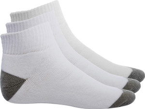 Simon Men's Solid Ankle Length Socks