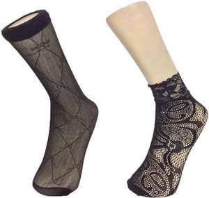 Unitedway Women's Self Design Knee Length Socks