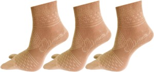 Rc. Royal Class Women's Self Design Ankle Length Socks