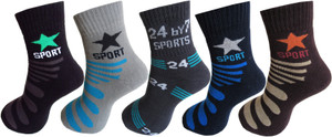 Rc. Royal Class Men's Printed Ankle Length Socks