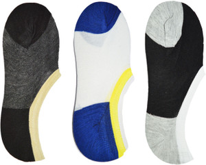 ME Stores Men's Solid No Show Socks