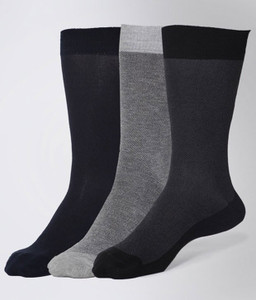 Allen Solly Men's Solid Mid-calf Length Socks