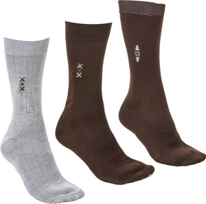 Anixa Men's Mid-calf Length Socks